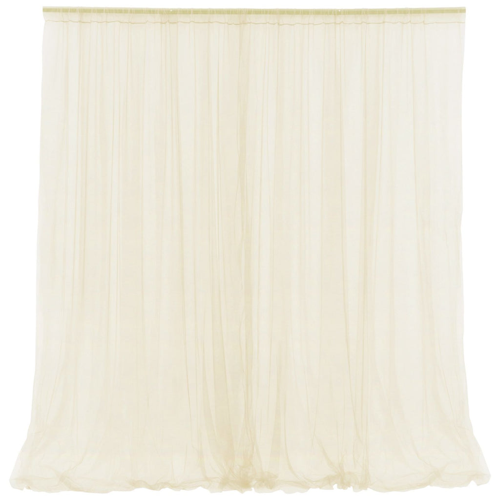 Wedding Party Window Screen Decoration Bedroom Outdoor Semi Transparent Mesh Curtains