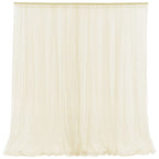 Wedding Party Window Screen Decoration Bedroom Outdoor Semi Transparent Mesh Curtains