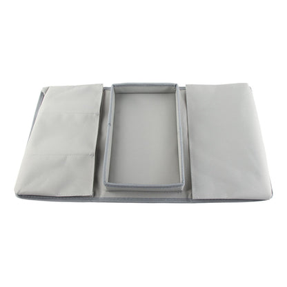 Sofa Armrest Organizer 600D Oxford Cloth Multi Pocket Couch Armrest Storage Bag TV Remote Holder for Cellphone Tablet Book Magazines Coffee