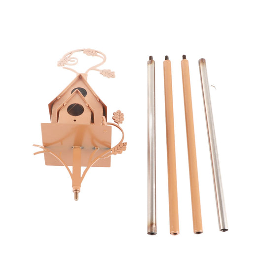 Birdhouse Garden Stakes Abstract And Traditional Style Birdhouse Garden Stakes