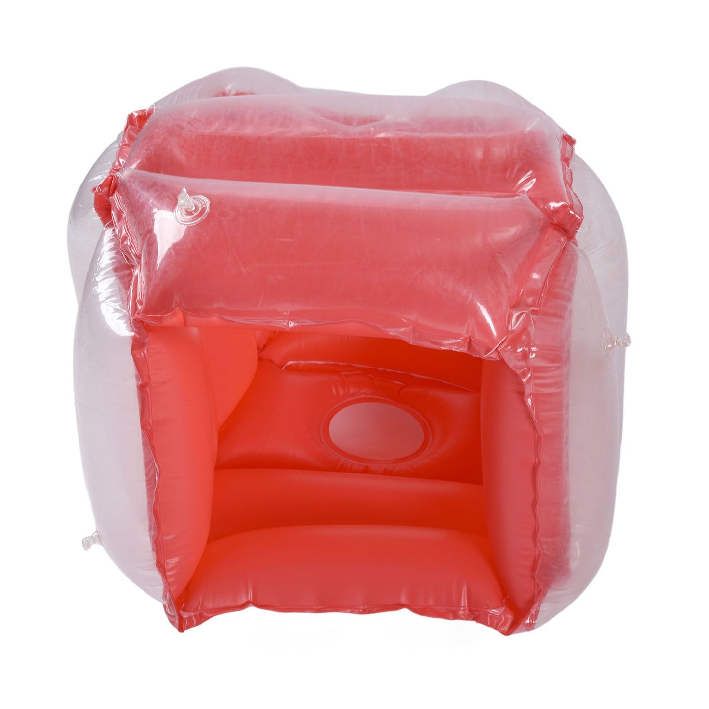 Inflatable Bubble Toy Outdoor Red Body Bubble Ball Interesting PVC Bubble Ball for Kids Adult