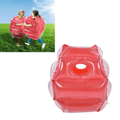 Inflatable Bubble Toy Outdoor Red Body Bubble Ball Interesting PVC Bubble Ball for Kids Adult