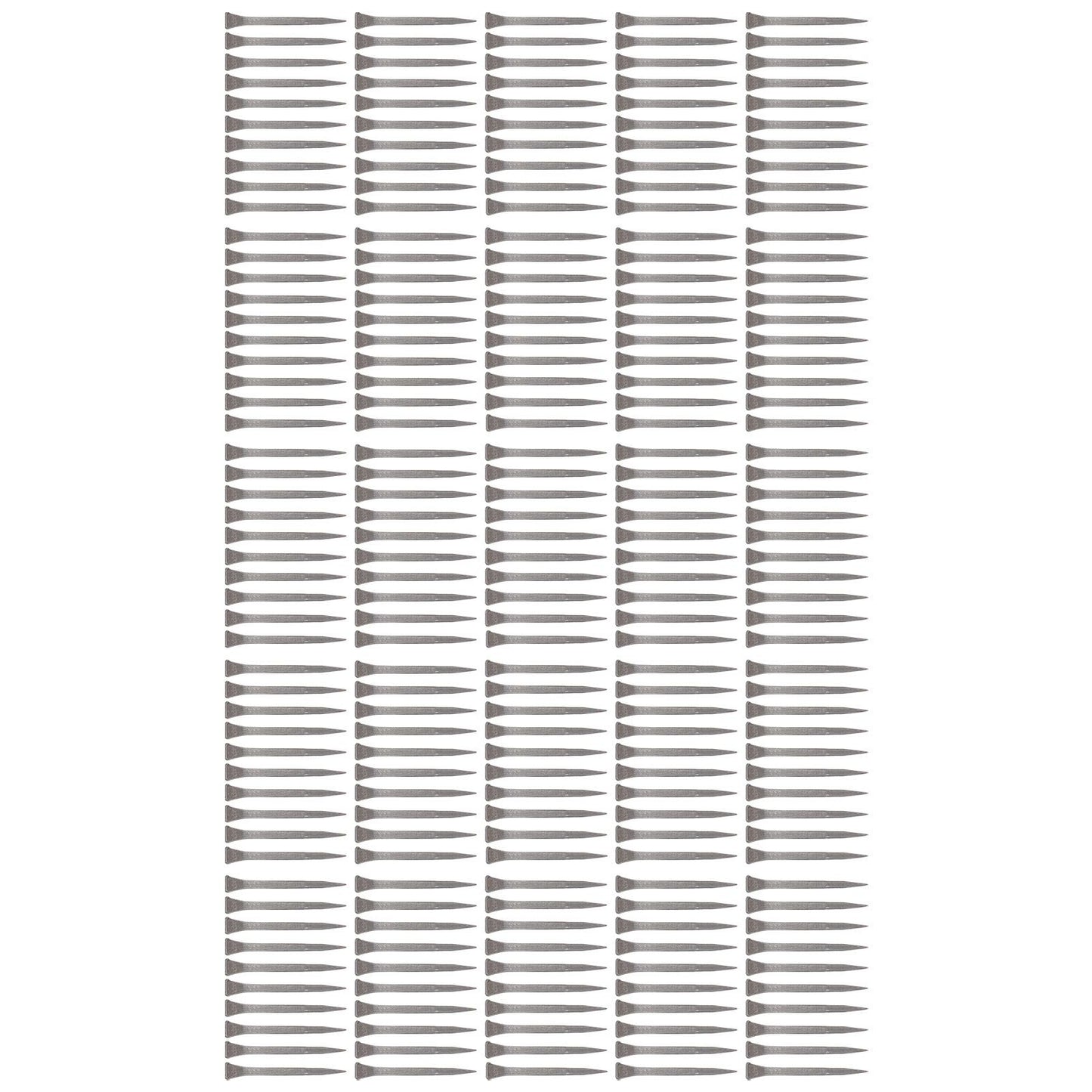 250PCS Horseshoe Nails Portable Small High Hardness Animal Husbandry Low Carbon Steel Horseshoe Nails Farrier Tools