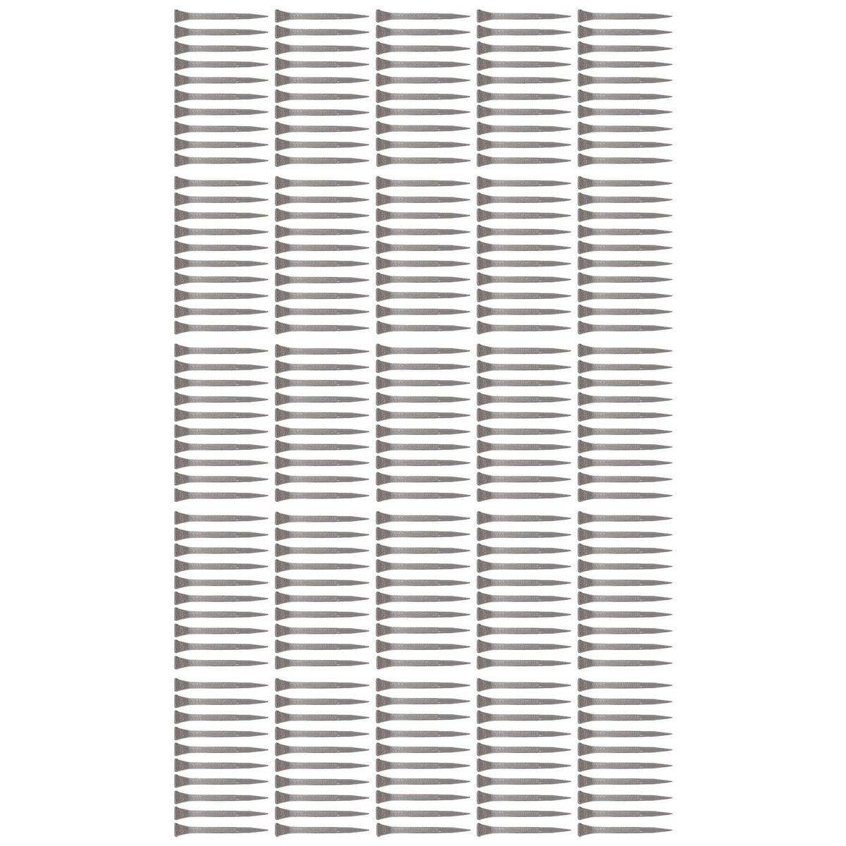 250PCS Horseshoe Nails Portable Small High Hardness Animal Husbandry Low Carbon Steel Horseshoe Nails Farrier Tools