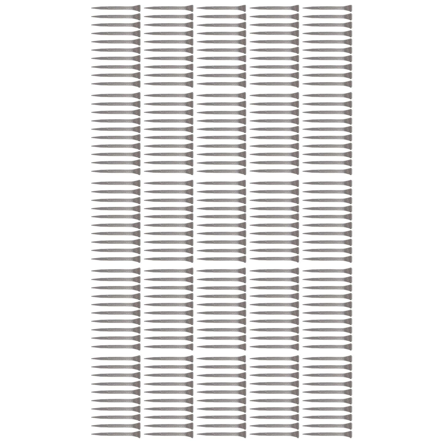 250PCS Horseshoe Nails Portable Small High Hardness Animal Husbandry Low Carbon Steel Horseshoe Nails Farrier Tools