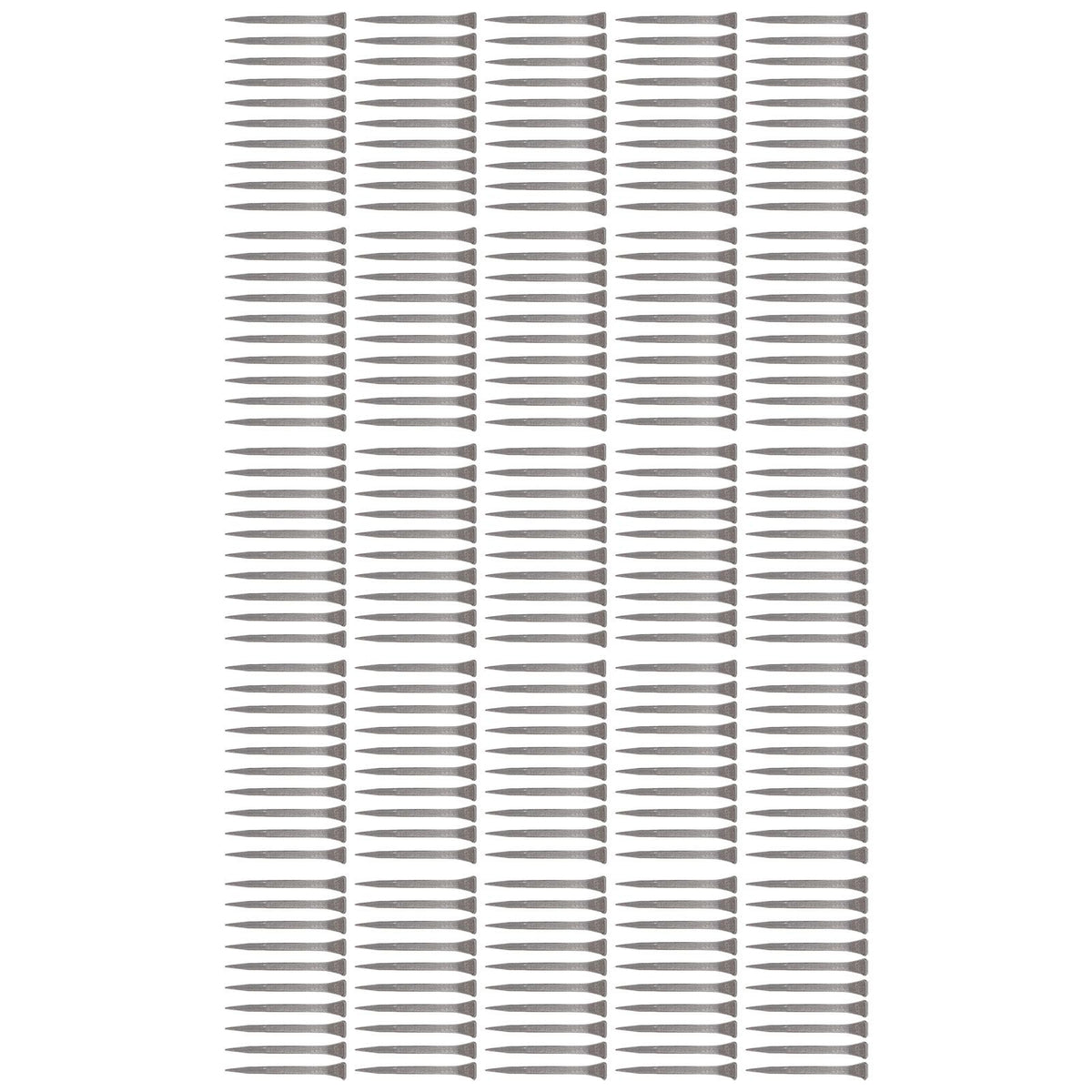 250PCS Horseshoe Nails Portable Small High Hardness Animal Husbandry Low Carbon Steel Horseshoe Nails Farrier Tools