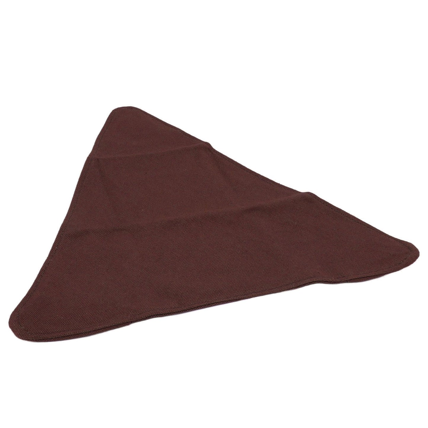 Tripod Stool Cloth Portable Foldable Triangle Stool Cloth Handcraft Anti Scratch Canvas Camping Stool Cloth for Fishing Brown