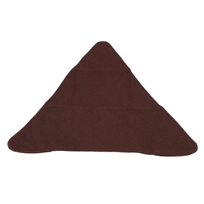Tripod Stool Cloth Portable Foldable Triangle Stool Cloth Handcraft Anti Scratch Canvas Camping Stool Cloth for Fishing Brown