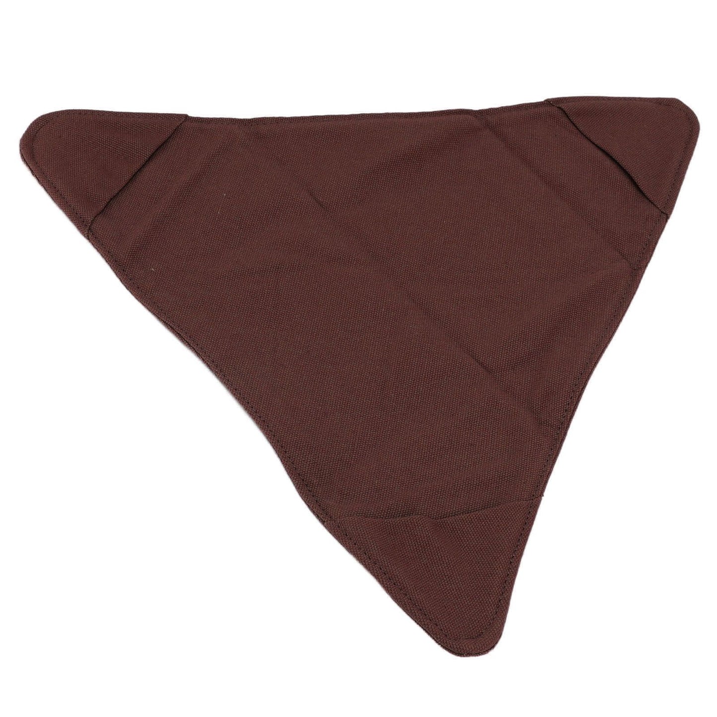 Tripod Stool Cloth Portable Foldable Triangle Stool Cloth Handcraft Anti Scratch Canvas Camping Stool Cloth for Fishing Brown
