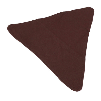 Tripod Stool Cloth Portable Foldable Triangle Stool Cloth Handcraft Anti Scratch Canvas Camping Stool Cloth for Fishing Brown