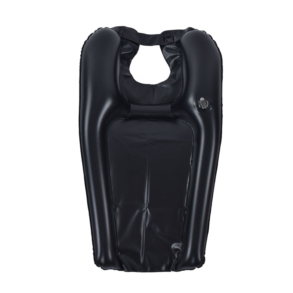 Inflatable Shampoo Bowl Portable Hair Washing Tray with Inflator Pump Lightweight Shampoo Basin