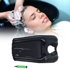 Inflatable Shampoo Bowl Portable Hair Washing Tray with Inflator Pump Lightweight Shampoo Basin