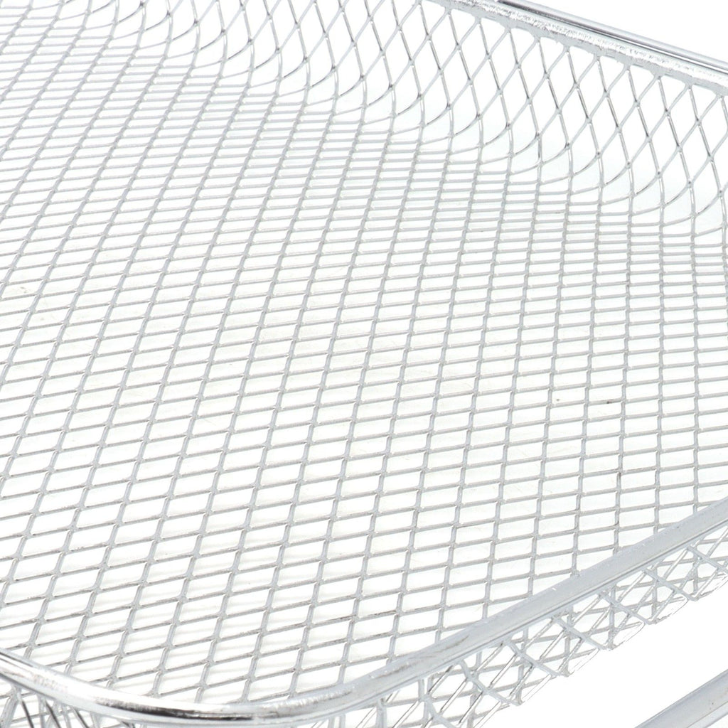 Oven Rack Safe Stainless Steel Multi Functional Grilled Net for Baking Cooling 36x30cm