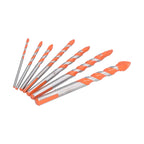 Drill Bits Punching Triangular Drill Bits with Storage Case for Ceramics Marble Wall Openings