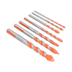 Drill Bits Punching Triangular Drill Bits with Storage Case for Ceramics Marble Wall Openings