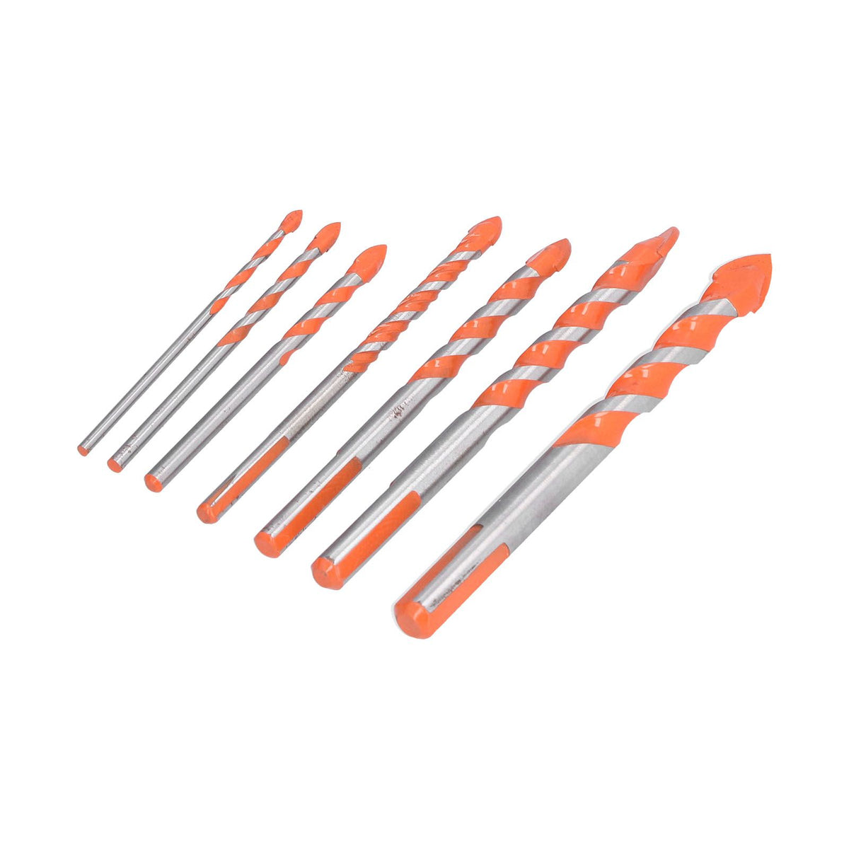 Drill Bits Punching Triangular Drill Bits with Storage Case for Ceramics Marble Wall Openings