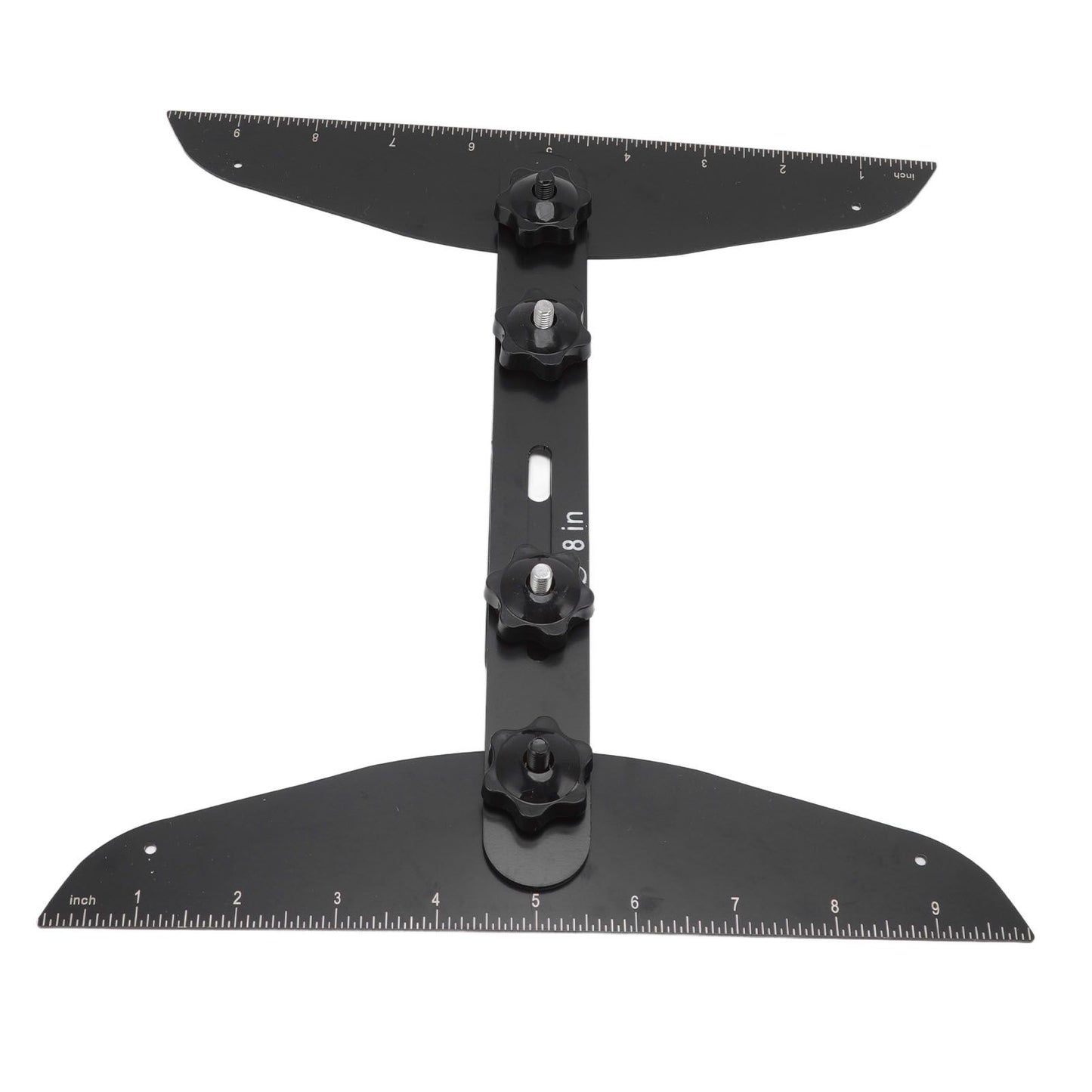 Stair Treads Gauge Stainless Steel 8in 12in 16in Corrosion Resistant High Accuracy Easy Operation Stair Measuring Tool Black Set