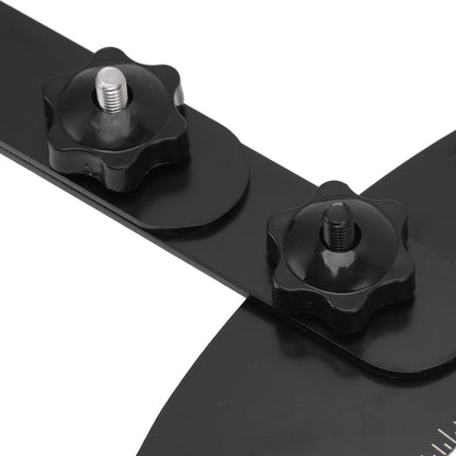 Stair Treads Gauge Stainless Steel 8in 12in 16in Corrosion Resistant High Accuracy Easy Operation Stair Measuring Tool Black Set