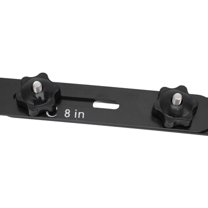 Stair Treads Gauge Stainless Steel 8in 12in 16in Corrosion Resistant High Accuracy Easy Operation Stair Measuring Tool Black Set