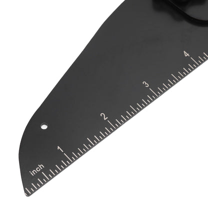 Stair Treads Gauge Stainless Steel 8in 12in 16in Corrosion Resistant High Accuracy Easy Operation Stair Measuring Tool Black Set