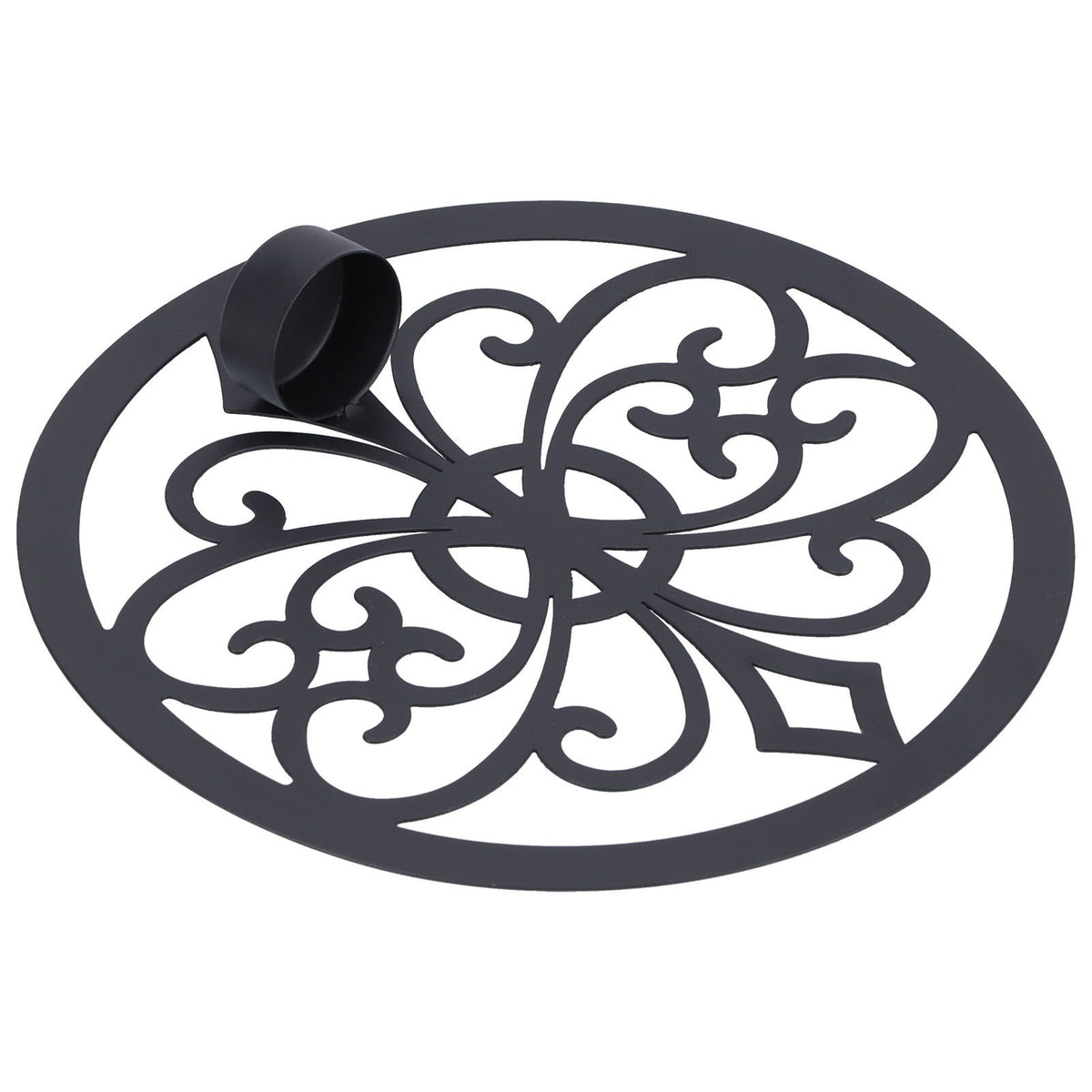 Wall Hanging Candle Holders Black European Retro Prevent Dripping Baroque Wall Candlestick