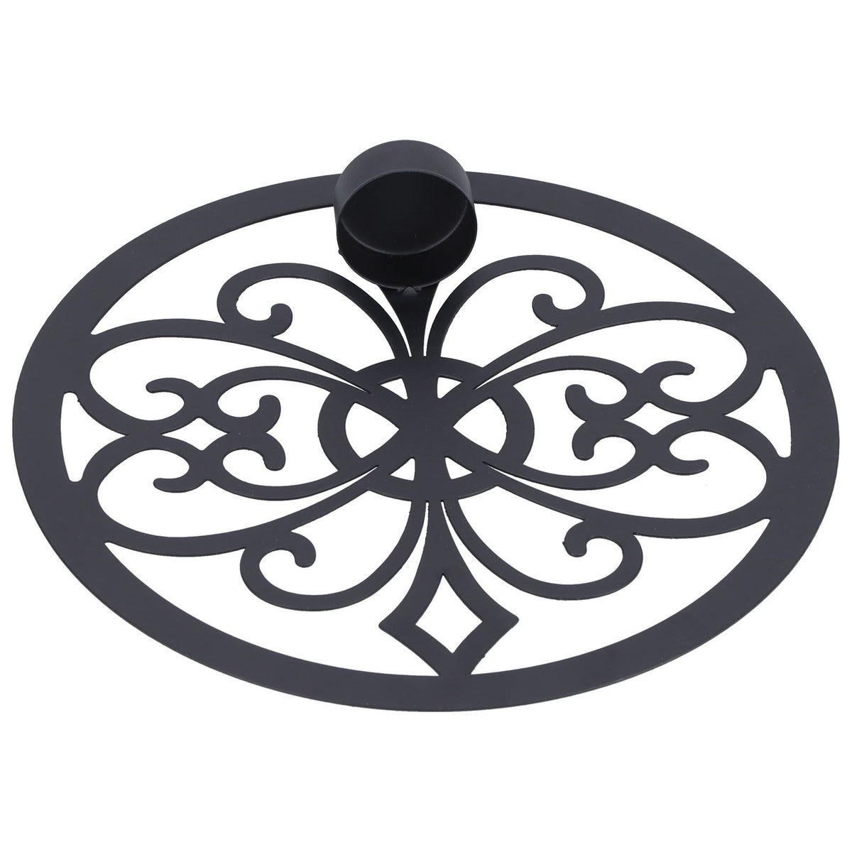 Wall Hanging Candle Holders Black European Retro Prevent Dripping Baroque Wall Candlestick