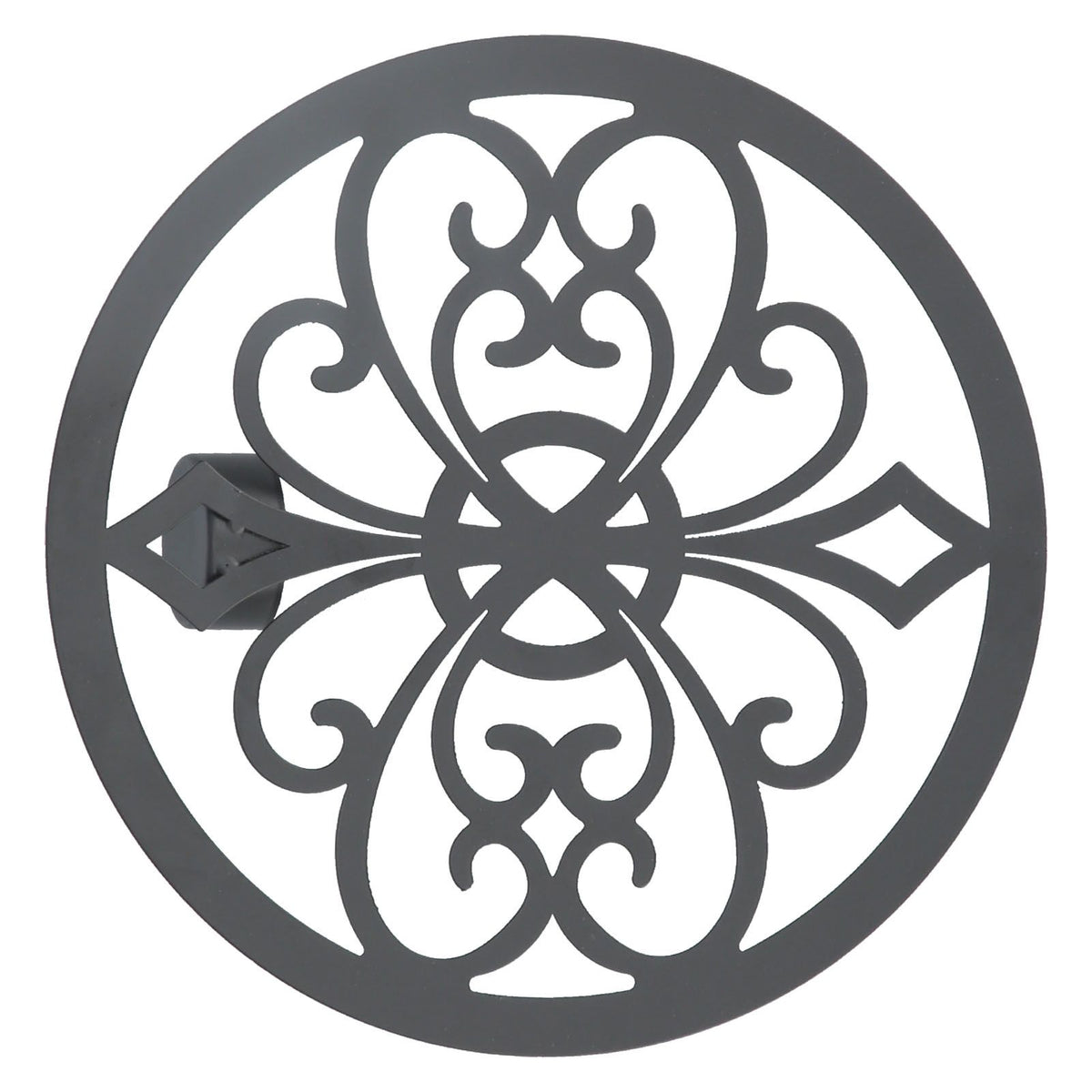 Wall Hanging Candle Holders Black European Retro Prevent Dripping Baroque Wall Candlestick