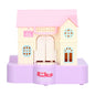 Doghouse Money Saving Box Automatic Coin Swallowing with Light Music Effects Toy Gift for KidsPurple Fortune Dog