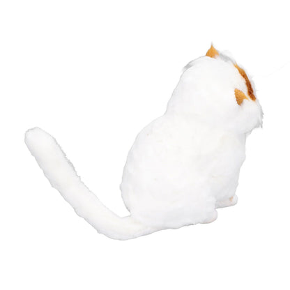 Simulation Animal Lovely Lifelike Simulation Animal Cat Doll with Sound for Kids Gift Home Decoration