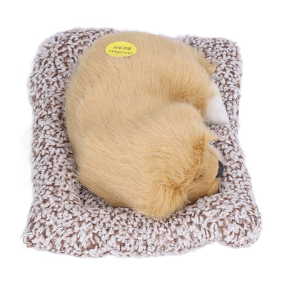 Realistic Sleeping Dog Adorable Sleeping Puppy Children Toys Decorations Gifts for Boys GirlsLabrador
