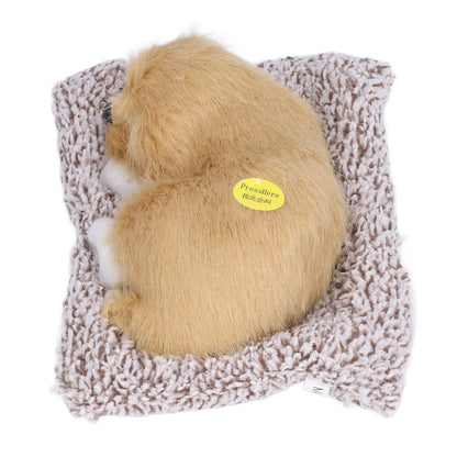 Realistic Sleeping Dog Adorable Sleeping Puppy Children Toys Decorations Gifts for Boys GirlsLabrador