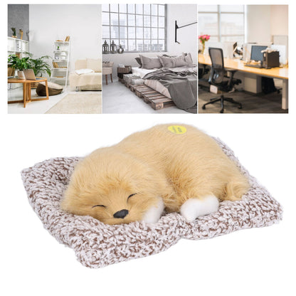 Realistic Sleeping Dog Adorable Sleeping Puppy Children Toys Decorations Gifts for Boys GirlsLabrador