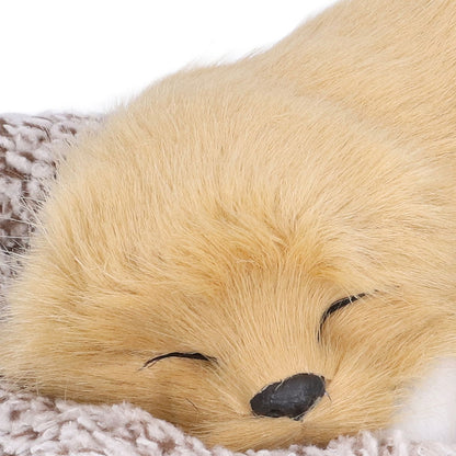 Realistic Sleeping Dog Adorable Sleeping Puppy Children Toys Decorations Gifts for Boys GirlsLabrador