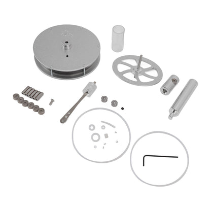 Low Temperature Stirling Engine Model Aluminum Physical Experimental Engine Model Kids Educational Toy