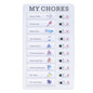 Chore Chart Memo Boards Portable Detachable Message Board Feel Comfortable PVC Kids Chore Chart for Kids Learn PlanningMY CHORES