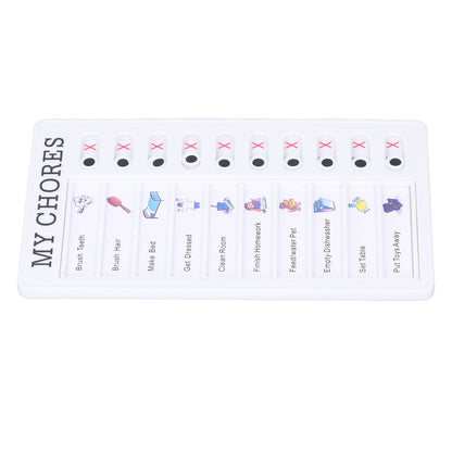 Chore Chart Memo Boards Portable Detachable Message Board Feel Comfortable PVC Kids Chore Chart for Kids Learn PlanningMY CHORES
