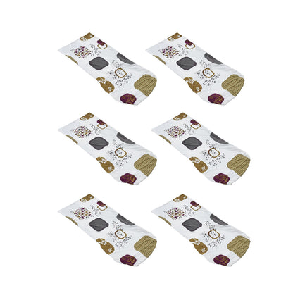 6PCS High Elasticity Chair Cover Removable Washable Dustproof Home Hotel Dining Chair CoversType 1