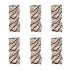 6PCS High Elasticity Chair Cover Removable Washable Dustproof Home Hotel Dining Chair CoversType 2
