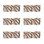6PCS High Elasticity Chair Cover Removable Washable Dustproof Home Hotel Dining Chair CoversType 2