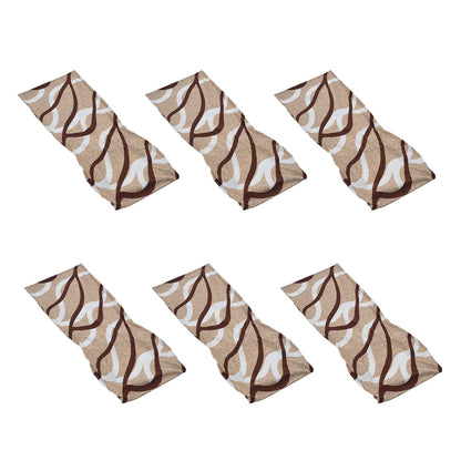 6PCS High Elasticity Chair Cover Removable Washable Dustproof Home Hotel Dining Chair CoversType 2