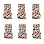 6PCS High Elasticity Chair Cover Removable Washable Dustproof Home Hotel Dining Chair CoversType 2