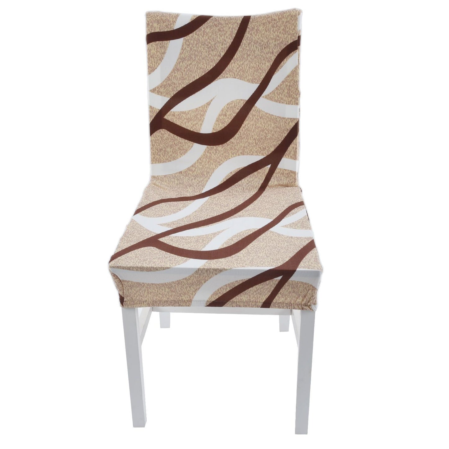 6PCS High Elasticity Chair Cover Removable Washable Dustproof Home Hotel Dining Chair CoversType 2