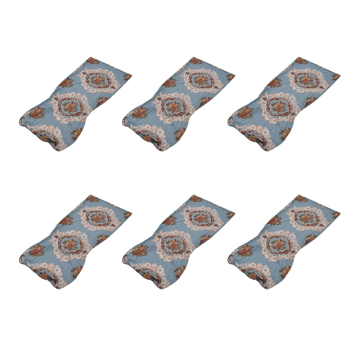 6PCS High Elasticity Chair Cover Removable Washable Dustproof Home Hotel Dining Chair CoversType 4