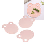 Kitchen Cutting Board Small Portable Cute Shape Cutting and Serving Board for Household DormitoryPink