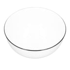 Durable Black Line Ceramic Tableware Bowls for Salads Soups Stews Desserts Noodles7 Inches