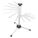 Manual Rotation Pasta Drying Rack Stainless Steel Folding Noodle Rack for Household Kitchen