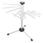 Manual Rotation Pasta Drying Rack Stainless Steel Folding Noodle Rack for Household Kitchen