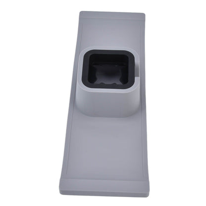 Cup Holder Couch Arm Cup Holder Sofa Arm Cup Tray Silicone Body for Living Room Balcony Gray
