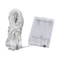LED Curtain String Lights DIY 33 Feet Waterproof Warm Light Decorative String Lights for Outdoor