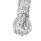 LED Curtain String Lights DIY 33 Feet Waterproof Warm Light Decorative String Lights for Outdoor